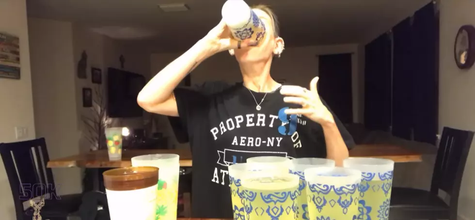 Watch Molly Schuyler Chug Two Gallons of Canola Oil in Just Over a Minute