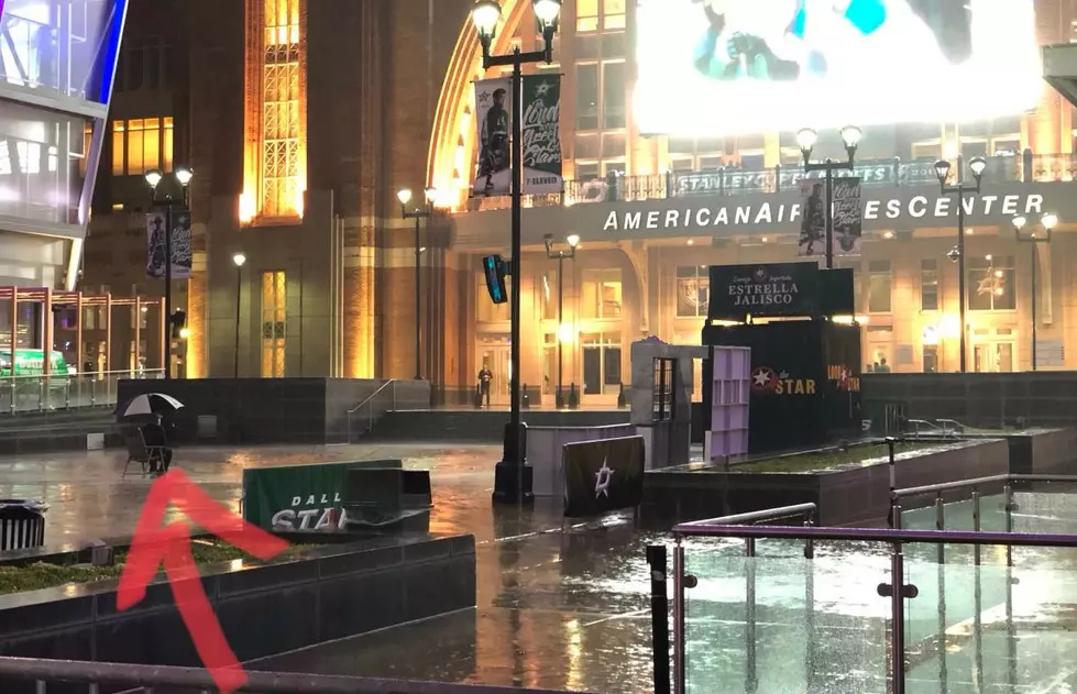 Dallas Stars&#8217; Fan Sat Through a Severe Thunderstorm to Watch the Playoff Win