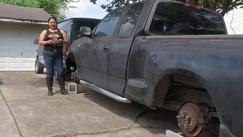 Texas Woman Has Tires Stolen, Fined By Police for Not Moving Her Truck