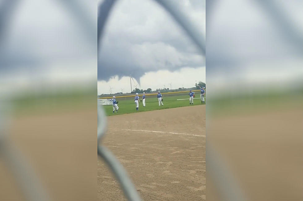 Watch These Kids Play Baseball While a Tornado Forms in the Background