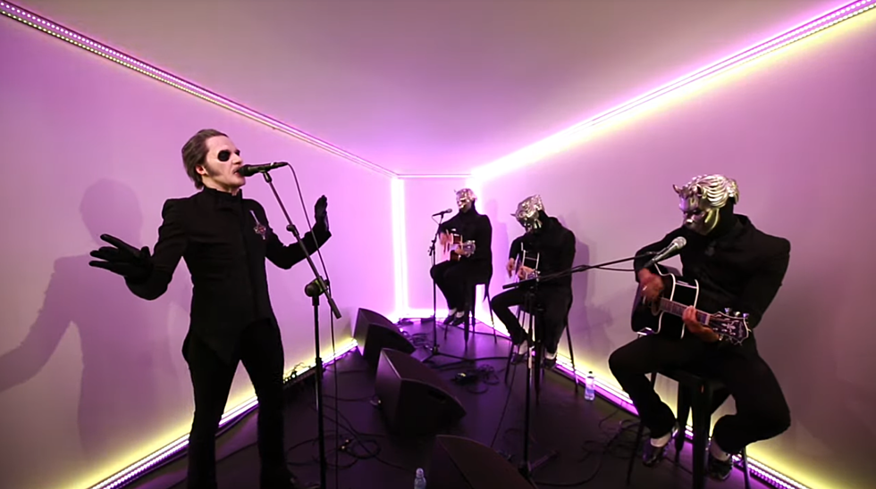 Ghost Perform Acoustic Version of ‘Dance Macabre’ in Belgium