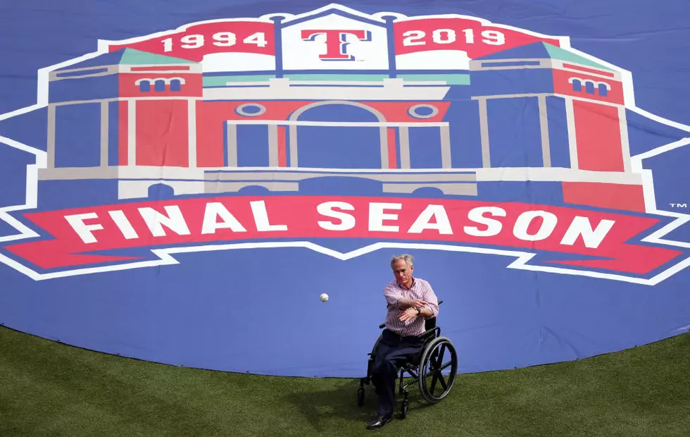 Governor Greg Abbott Will Throw Out Virtual First Pitch for Rangers Opening Day