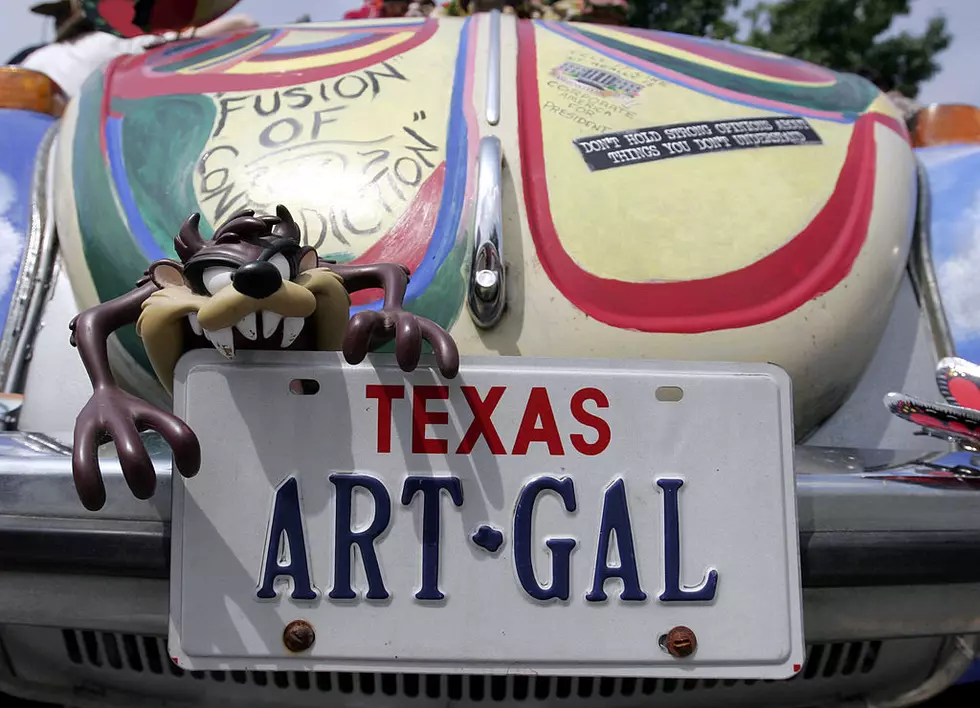 What Were the Best Rejected Personalized License Plates in Texas?