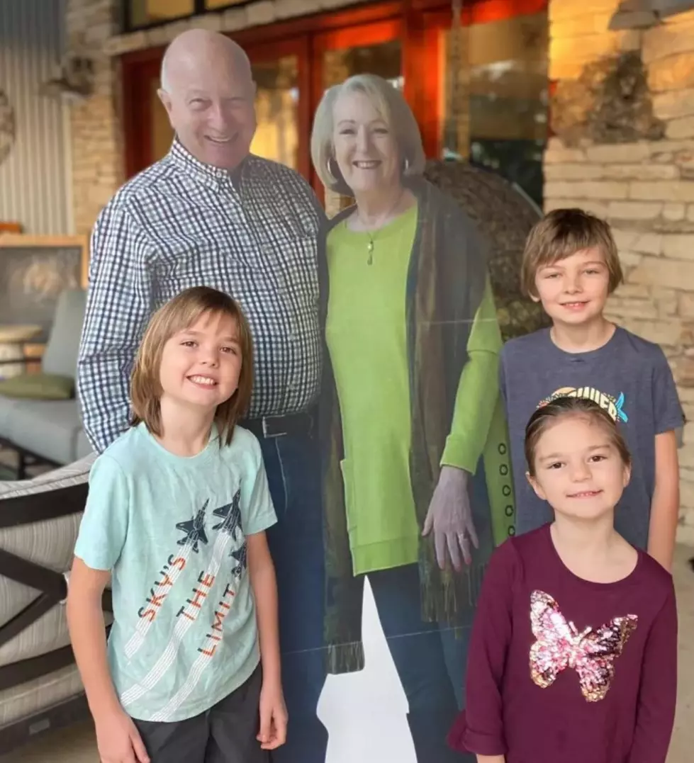 Texas Grandparents Mail Cardboard Cutouts of Themselves 