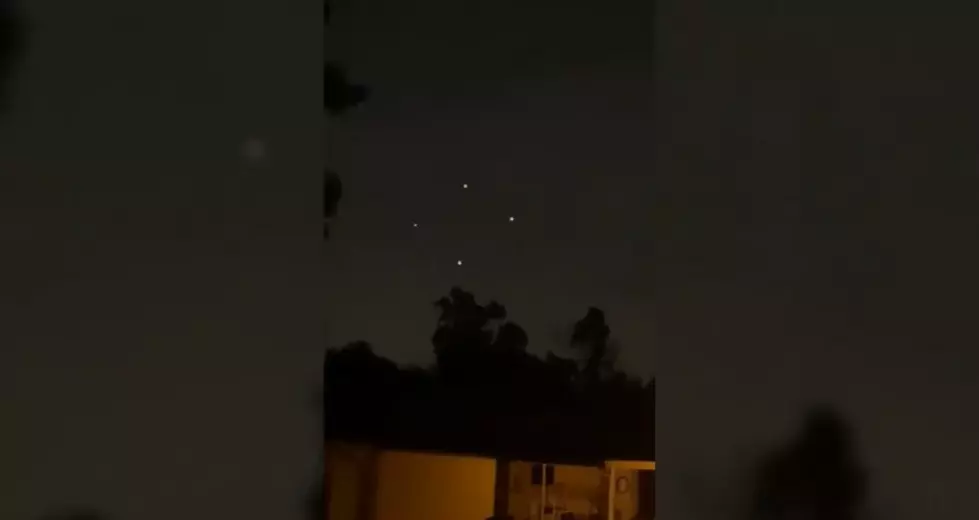 Multiple UFOs Spotted in Dallas Sky