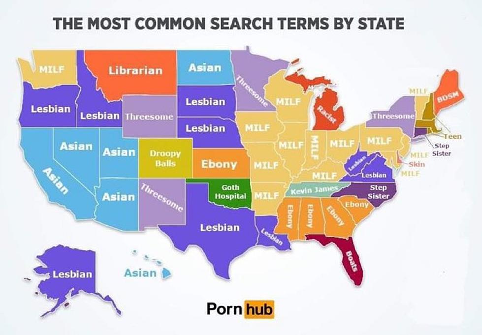 Most Watched Porn - Oklahoma, What Kind of Weird Porn Are You Looking Up?