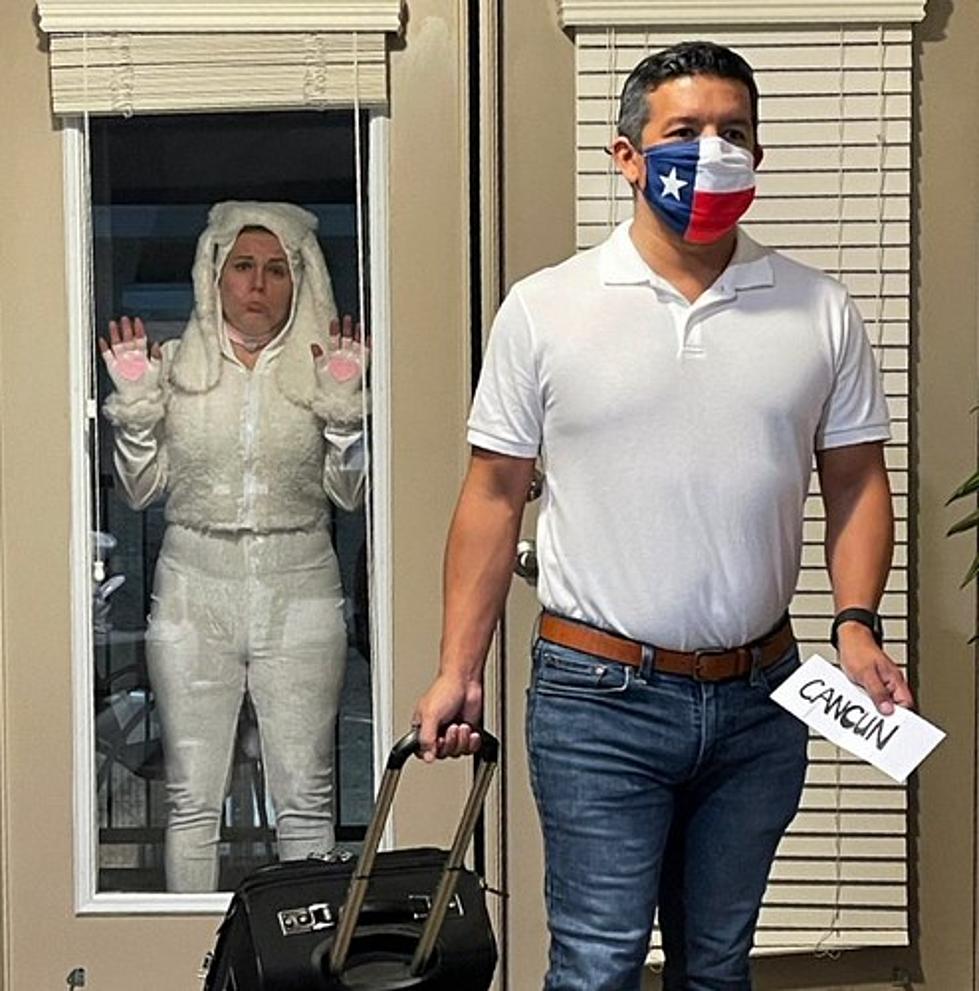 A Bunch of Texans Went as Ted Cruz Flying to Mexico for Halloween