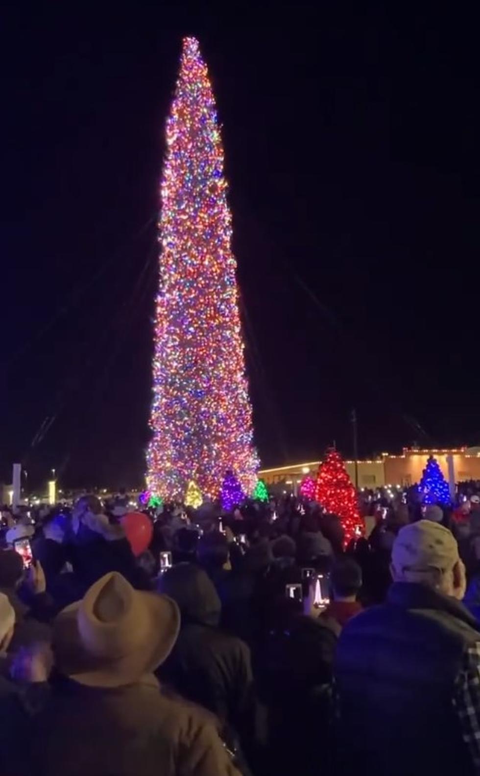 Watch the World&#8217;s Largest Christmas Tree Light Up in Oklahoma