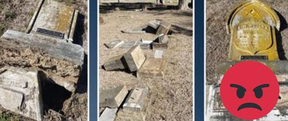 Over 200 Gravestones Vandalized at Texas Cemetery Over the Weekend