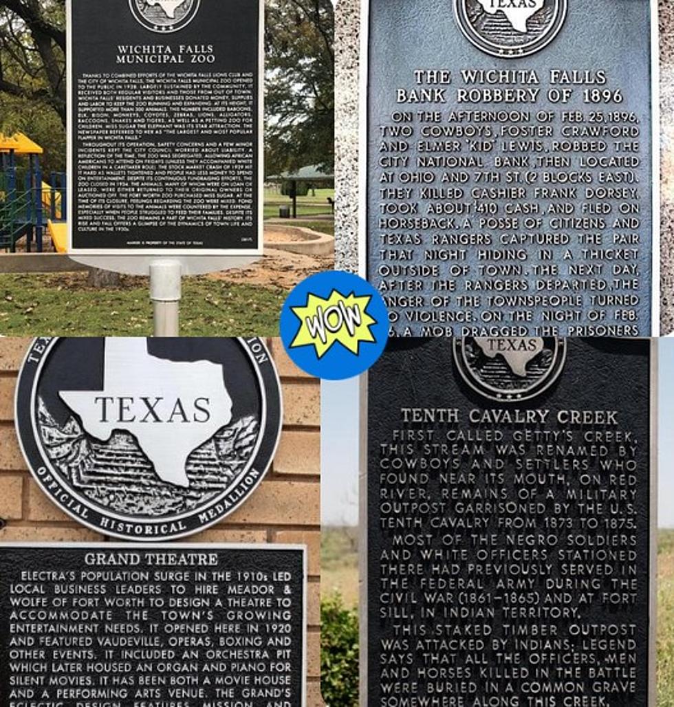 Historical Markers Throughout Texoma You May Not Know About