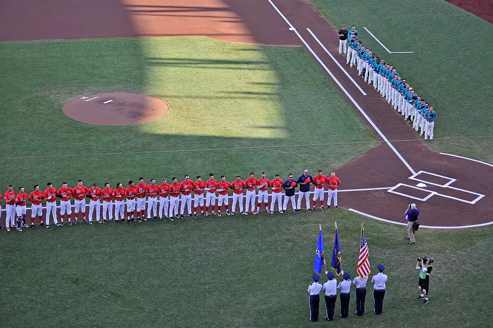 National Anthem Singer Banned After Doing Horns Down Gesture