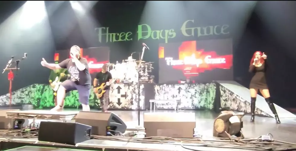 Wichita Falls Man Got to Perform with Three Days Grace Over the Weekend