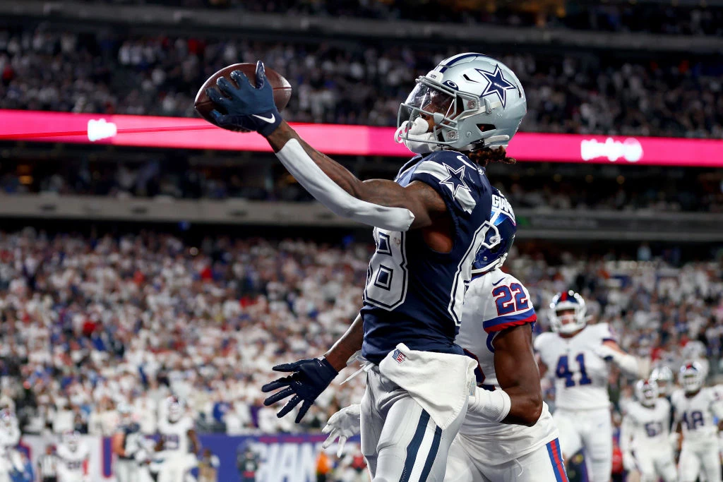 Dallas Cowboys running back Rico Dowdle during warm-ups before the News  Photo - Getty Images