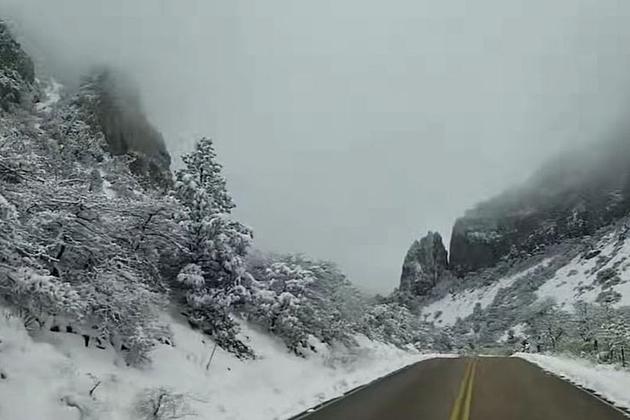 Texas National Park is Unrecognizable After Getting Hit by Rare Snowstorm