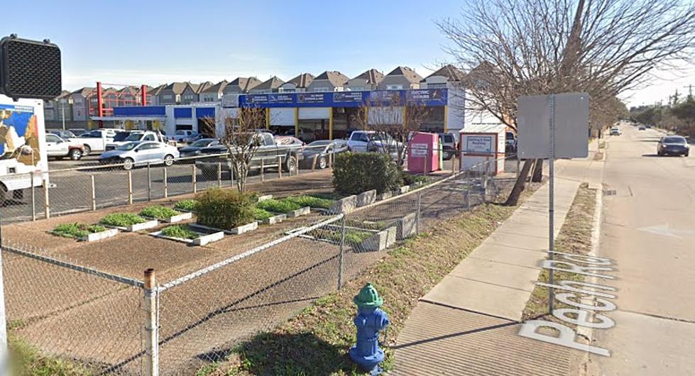 A Houston, Texas Tire Shop Has a Cemetery in Their Parking Lot