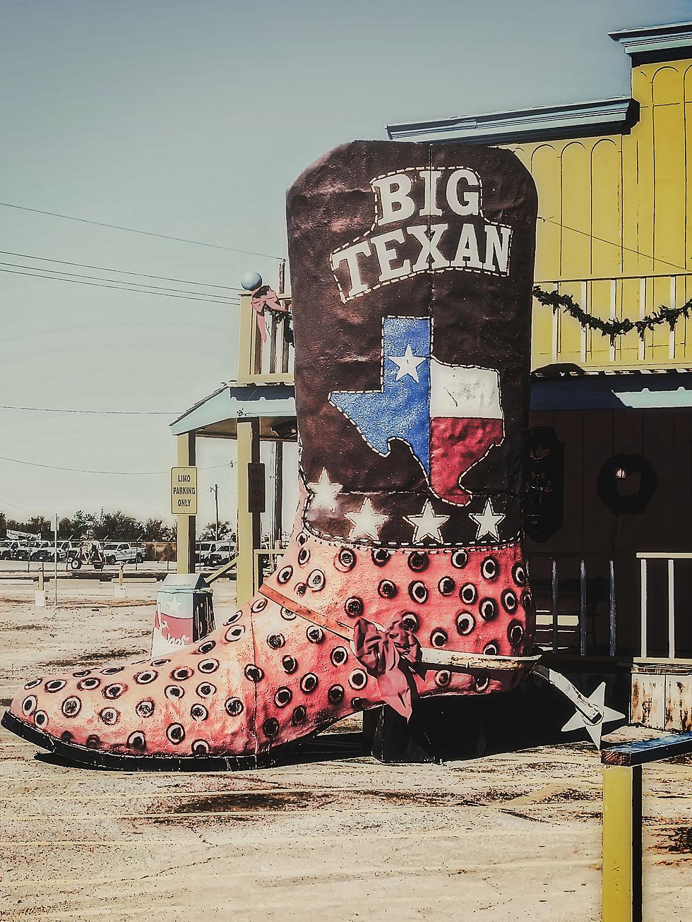 Man Goes Viral for Destroying Big Texan Challenge in Amarillo, But Have You Seen the Record Holder Video?