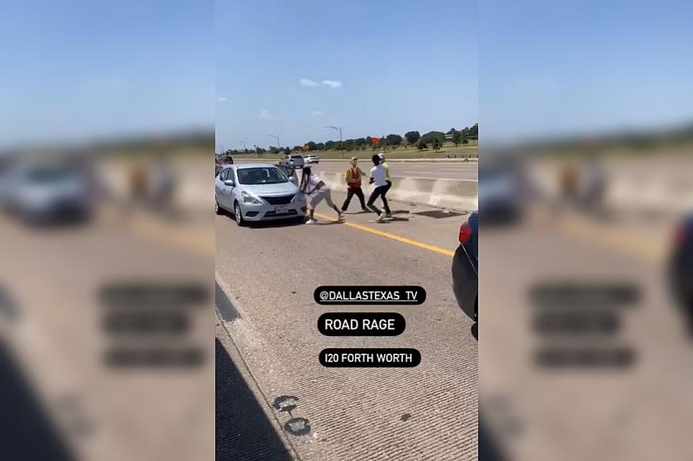 Watch Two Couples Brawl on the Side of the Highway in Fort Worth
