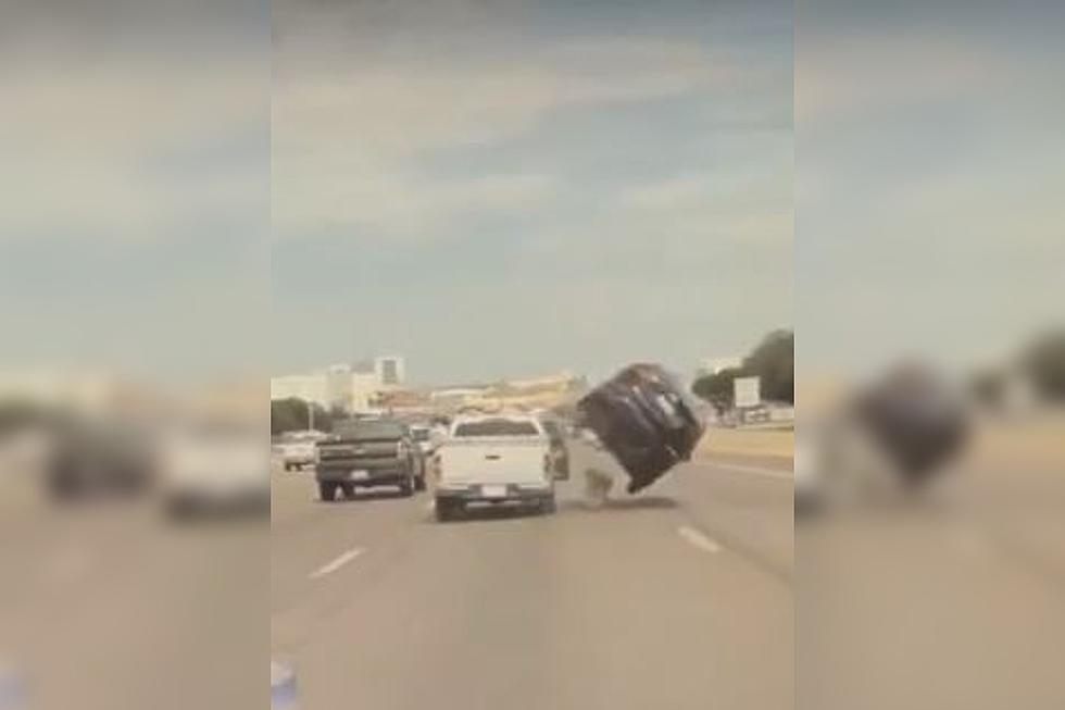 Watch as a Reckless Driver in Dallas Goes Airborne on the Freeway