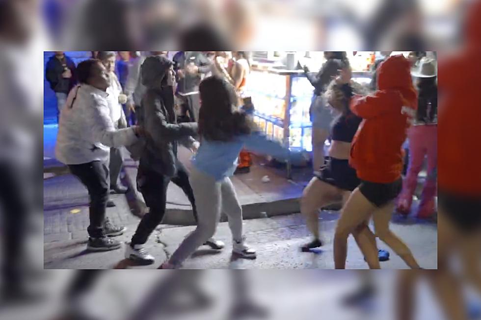 ‘Ladies’ Engage in a Halloween Street Brawl in Austin