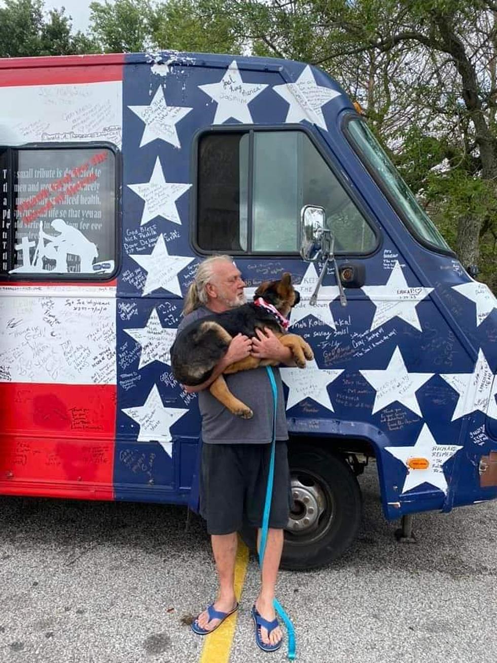 Flag Van Driving Across the Country Makes Stop in Wichita Falls, Texas