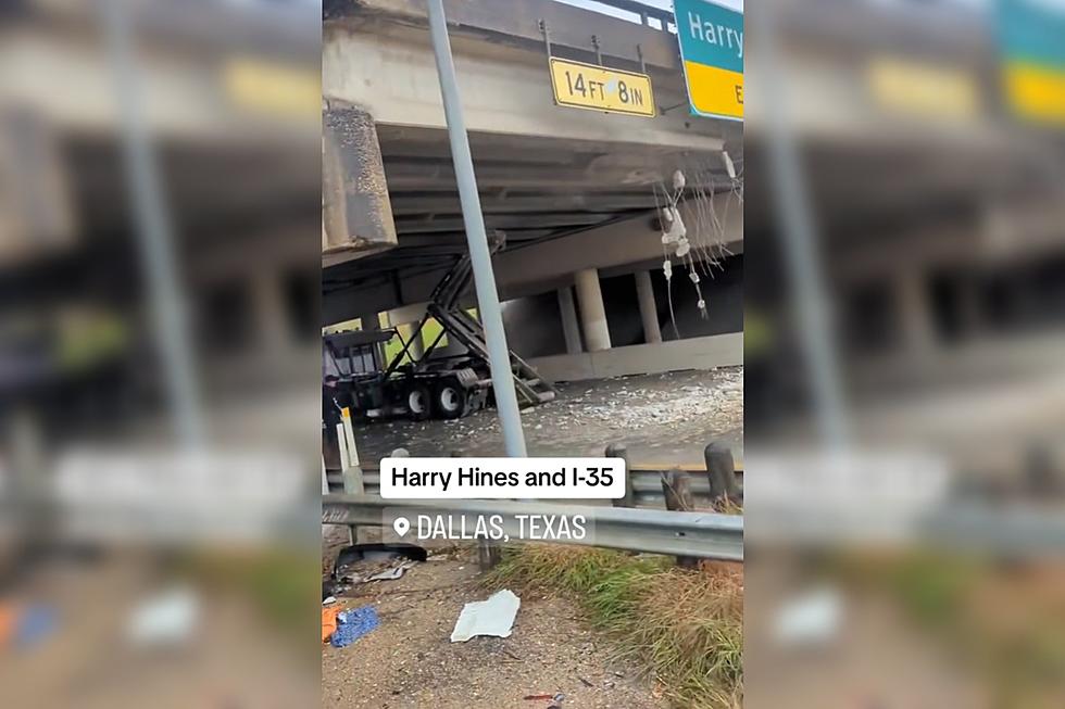 So A Roll-Off Truck Knocked Out Part Of a Dallas Overpass