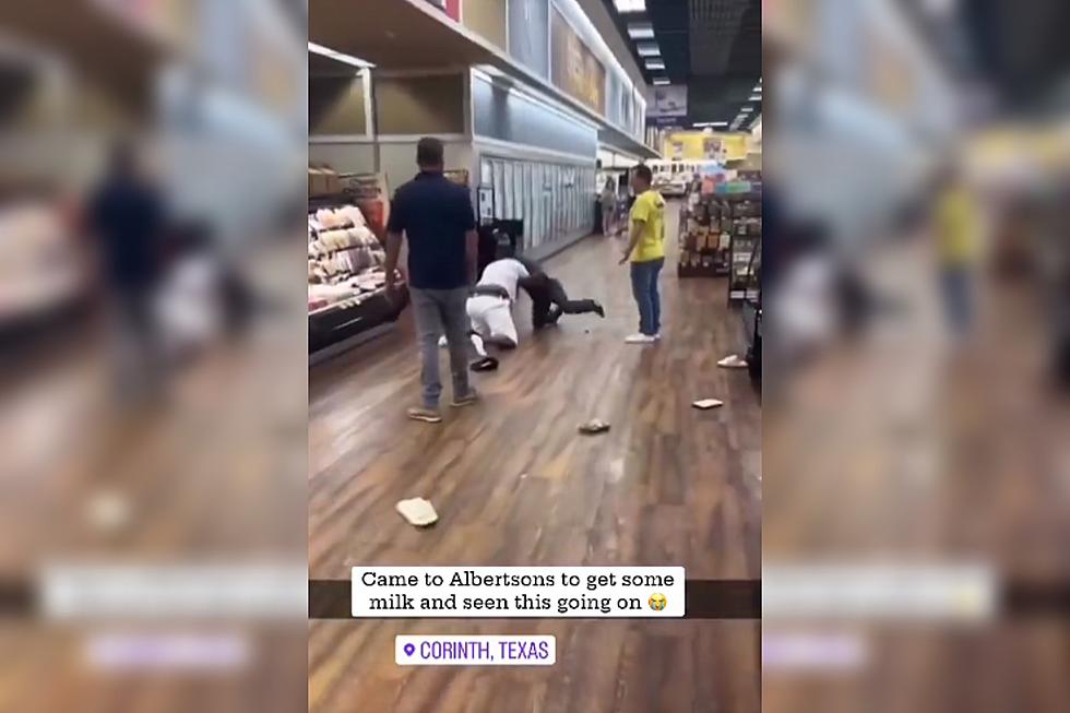 Throwing Blows and Rolling on the Floor at a Texas Albertsons