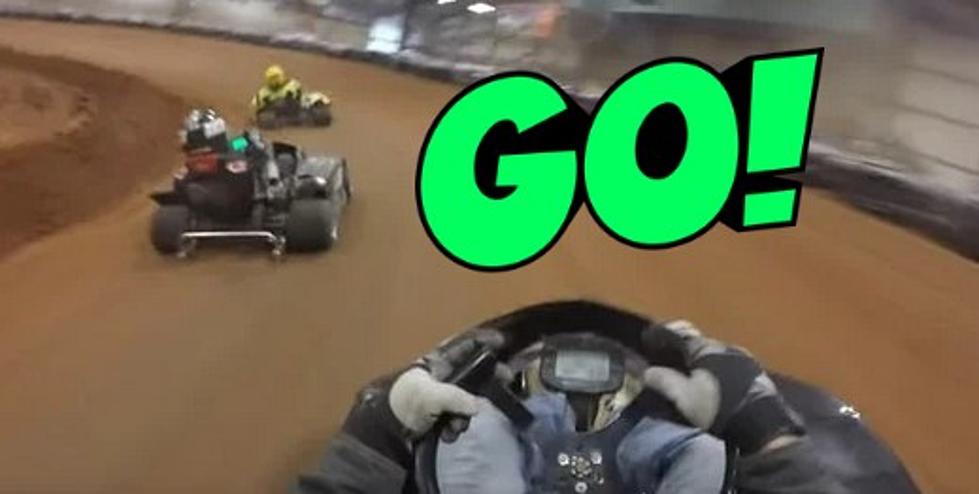 POV of Go Kart Races in Wichita Falls, Texas are Awesome