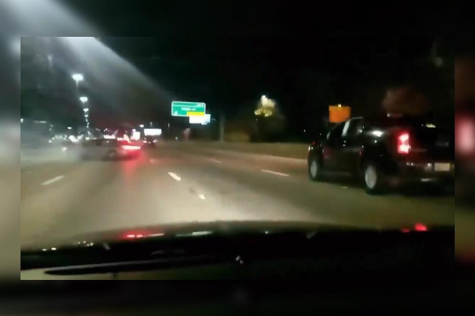 Watch: Reckless Driver Causes Wreck on Dallas Freeway