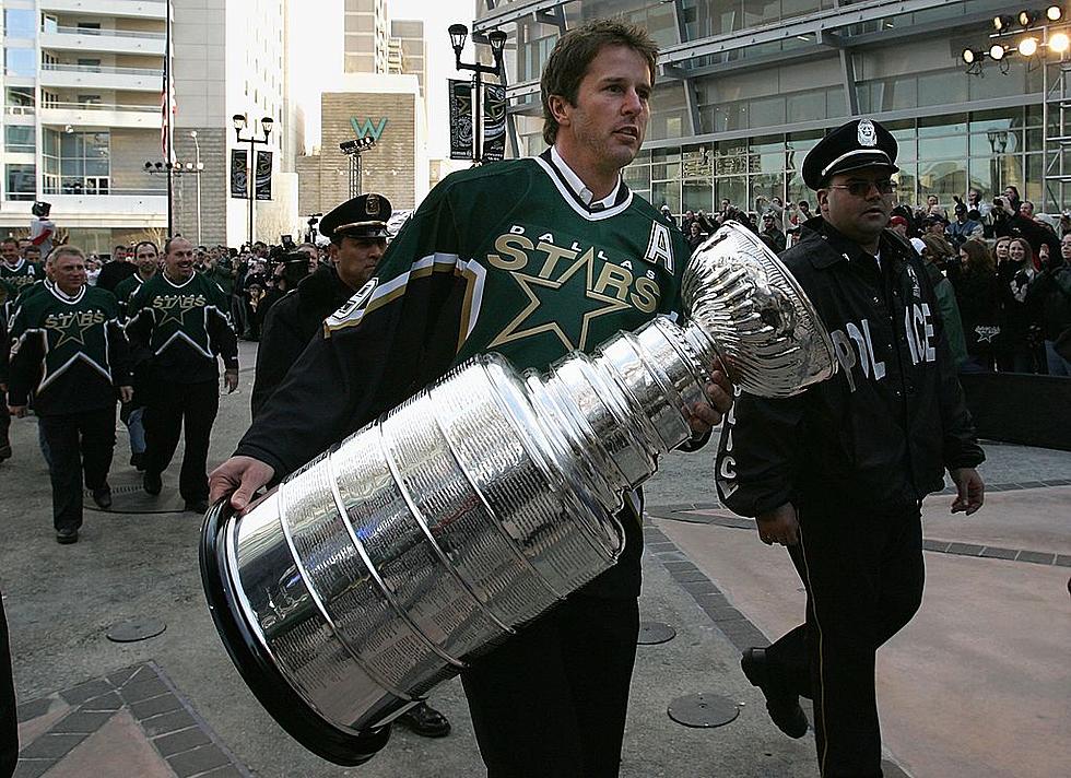 Mike Modano Statue Starting to Go Up in Dallas, Texas