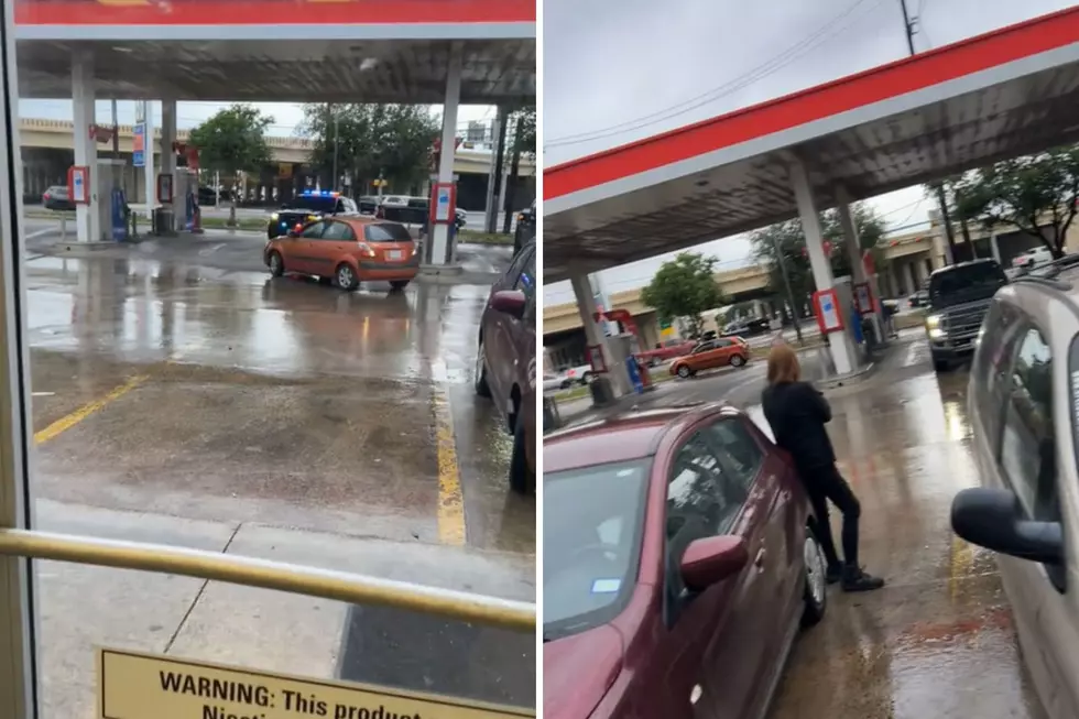 Hilarious Video of Driver Evading Cops in Reverse in San Antonio