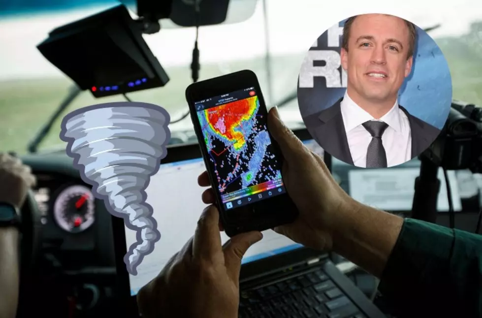 Viral Storm Chaser Reed Timmer Had His Team in Wichita Falls