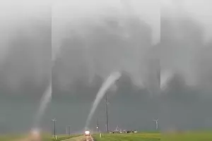 Watch Tornado Form and Touch Down in Front of Texas Storm Chasers