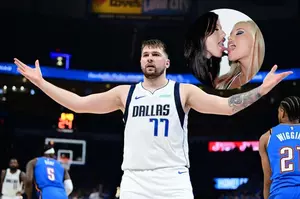 YIKES! Someone Played Porn During Luka’s Press Conference [VIDEO]