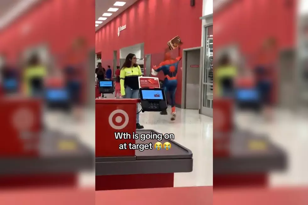 Spider-Man Gives Bizarre Motivational Speech at Texas Target