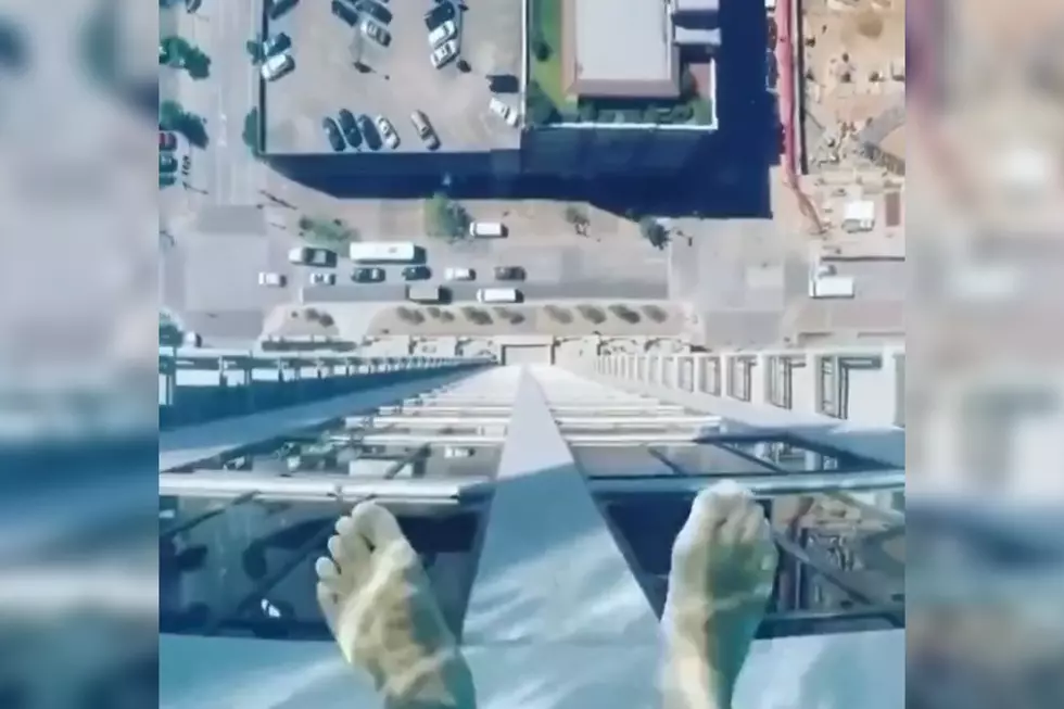 Watch: Breathtaking First-Person View from Sky Pool in Houston