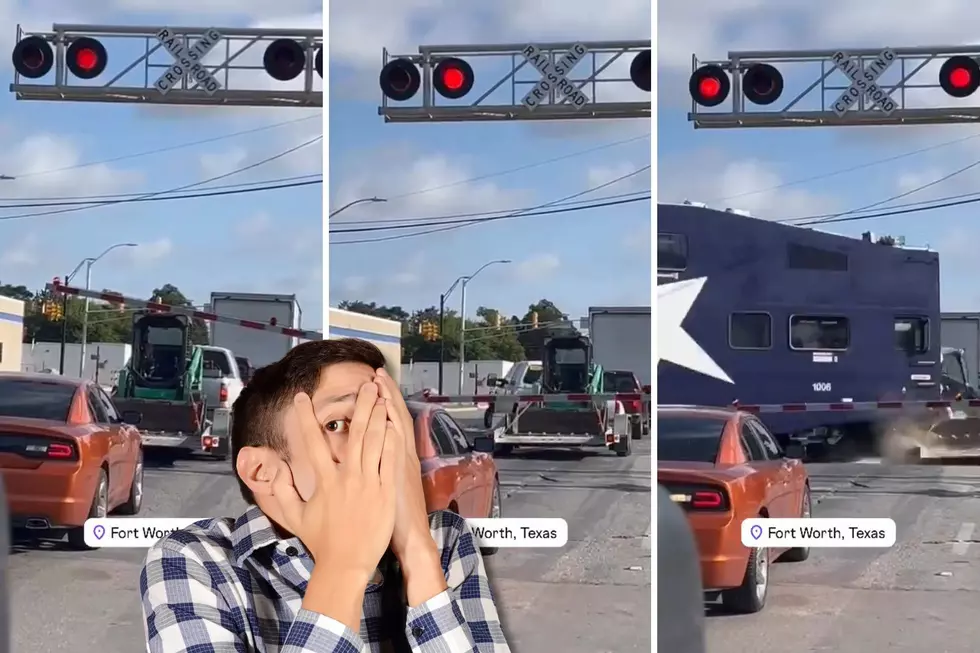 Watch: Terrifying Moment Train Strikes Trailer in Fort Worth