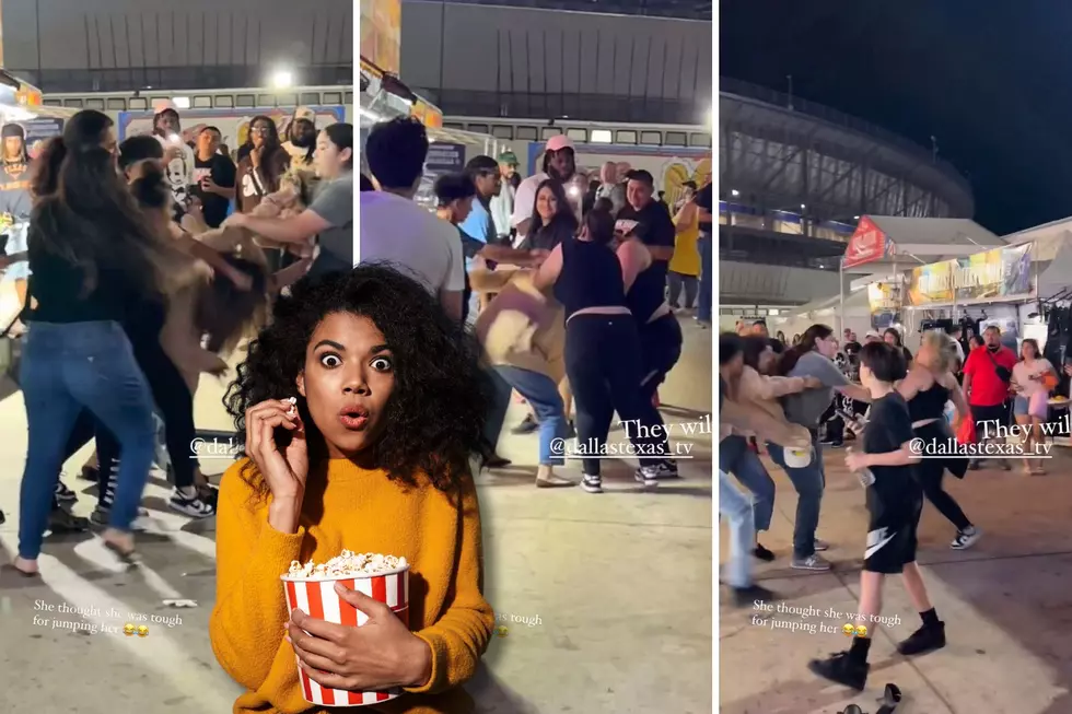 Watch: Hair Pulling and Fists Flying at the State Fair of Texas
