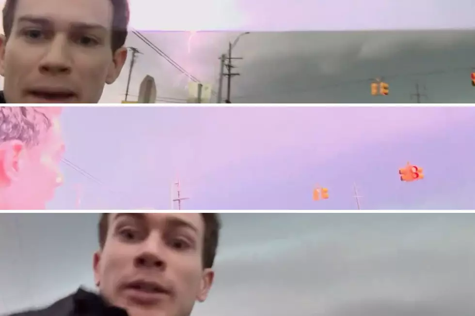 Watch: Lightning Forces Storm Chaser Into Vehicle In East Texas