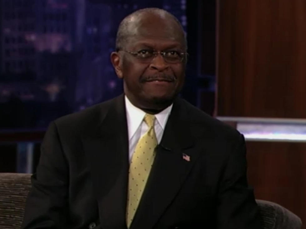 Herman Cain Denies Harassment Charges on ‘Jimmy Kimmel Live’ [VIDEO]