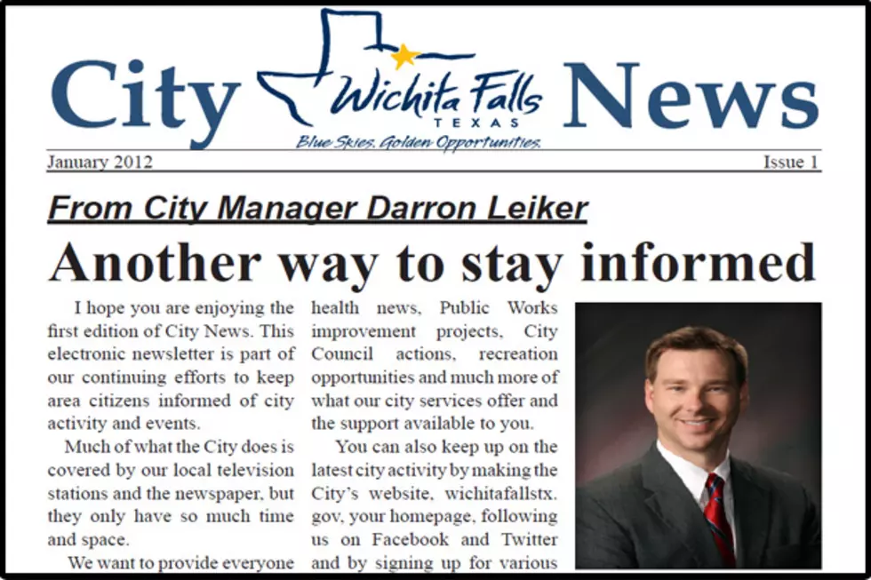 City of Wichita Falls Launches Email Newsletter