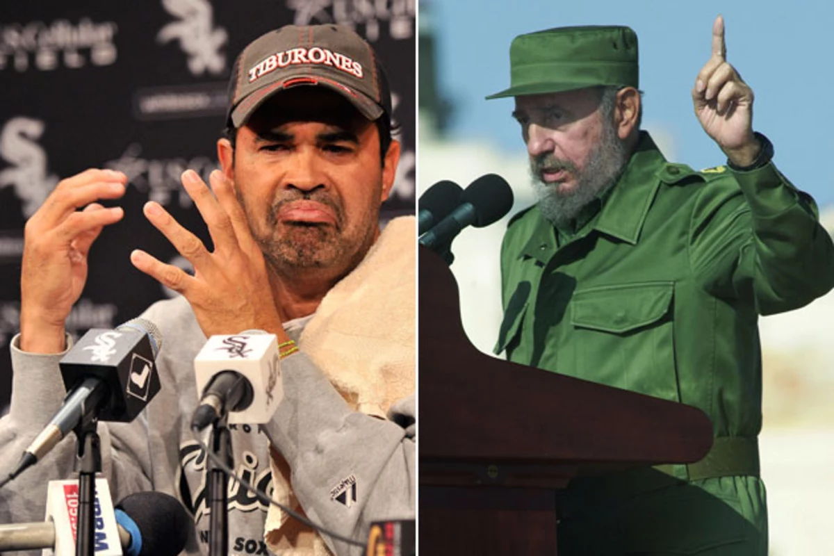 Chicago White Sox Manager Ozzie Guillen Apologizes for Revealing 'I Love  Fidel Castro