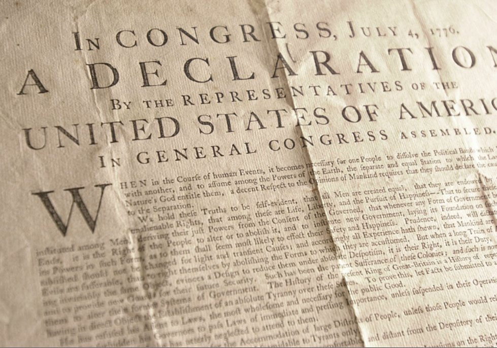 Do You Agree with the Central Message of the Declaration of Independence? [POLL]