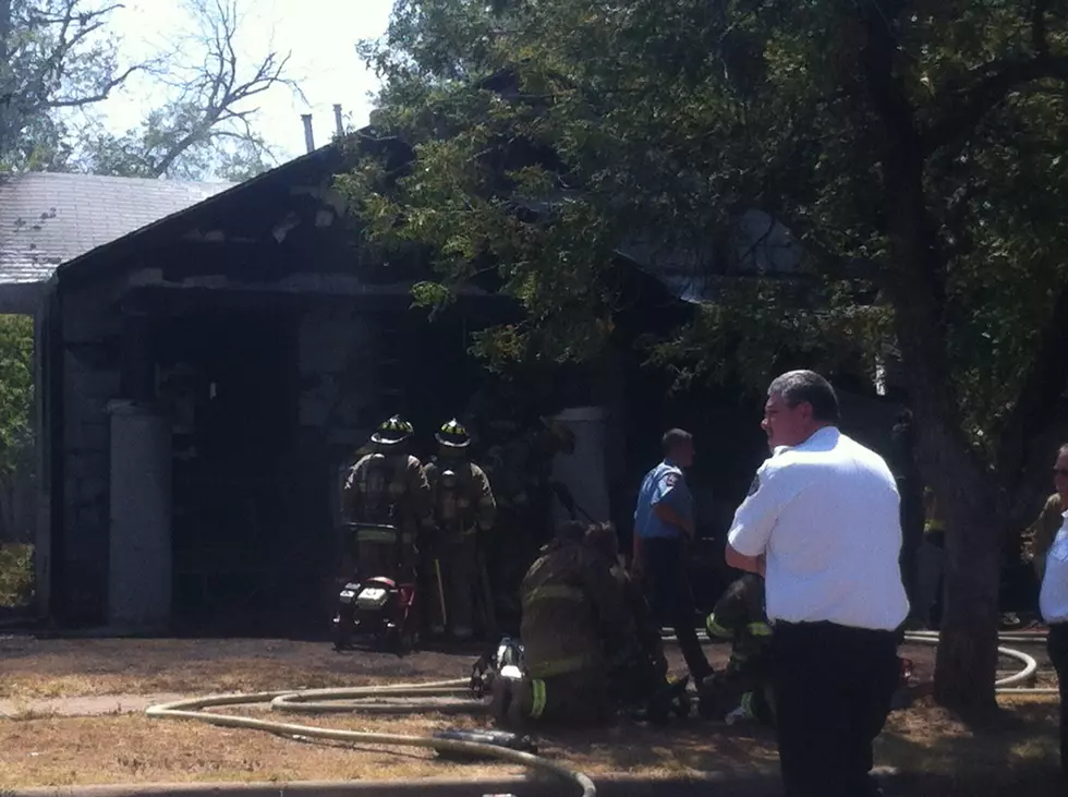 Large House Fire Destroys Home Near Zundy Junior High [PHOTOS]