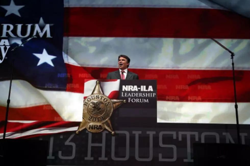Governor Perry to NRA:&#8221;In Texas, We Believe In Freedom&#8221;