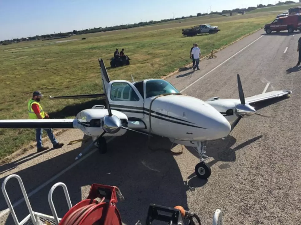 Plane Runs Off Runway at Kickapoo Airport in Wichita Falls