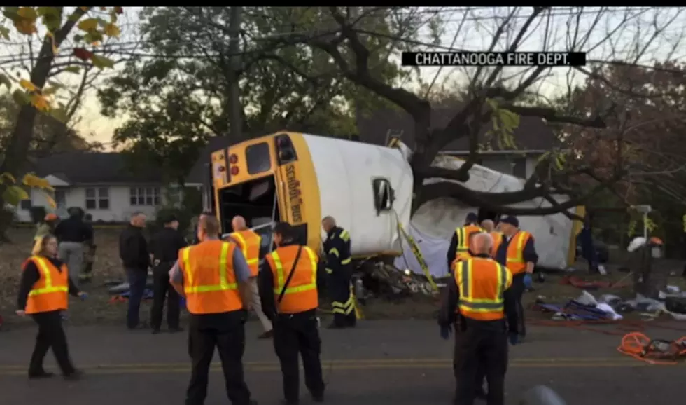 Chattanooga School Bus Crash Kills Five Children, Driver Charged