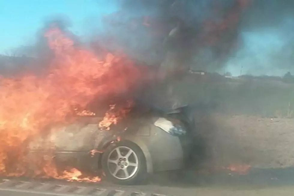 Family Survives Auto Blaze on U.S. 287 Near Wichita Falls