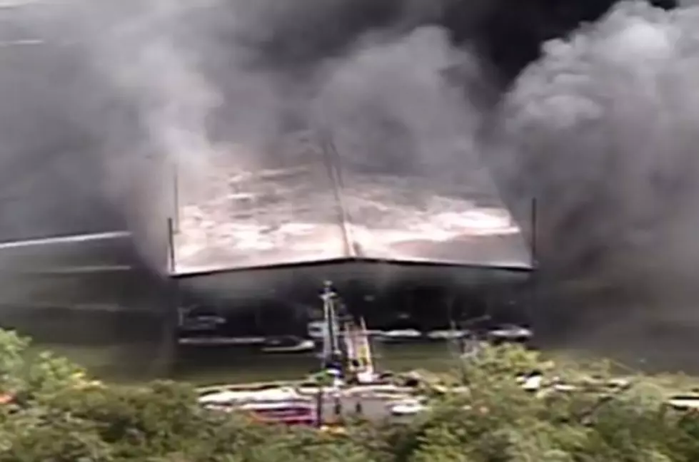 Fire Crews Battle Blaze at Lake Texoma Marina [Video]