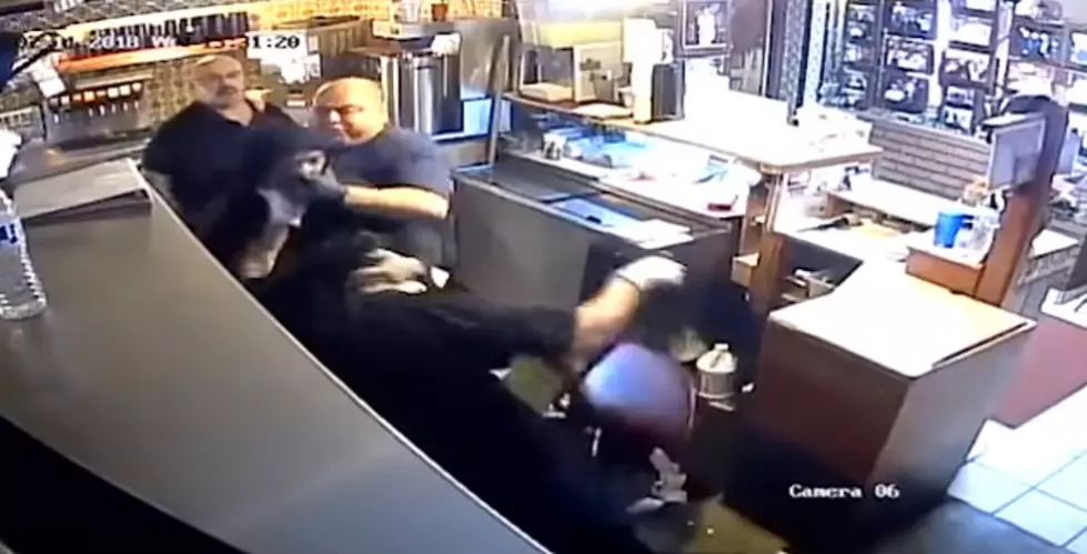 Robber Taken Down by Restaurant Staff