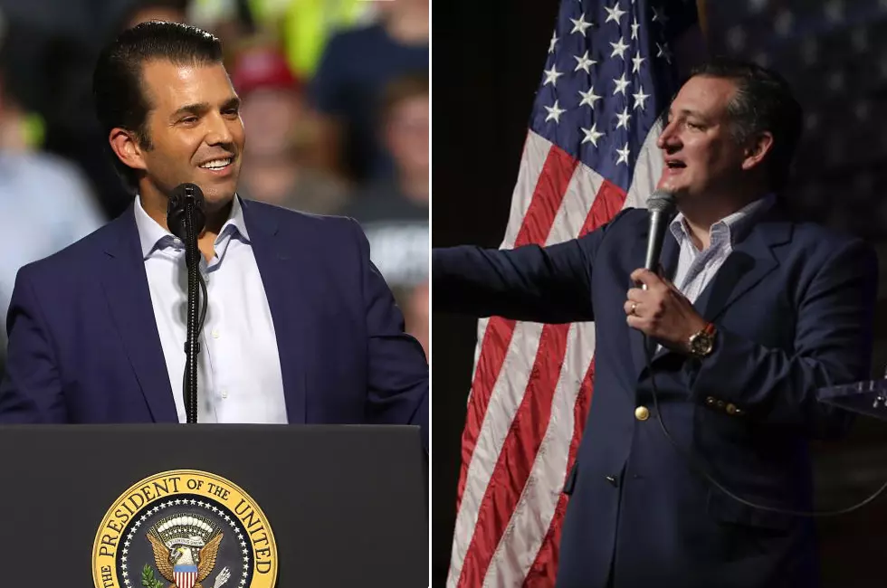Ted Cruz, Donald Trump Jr. to Make Campaign Stop in Wichita Falls This Wednesday